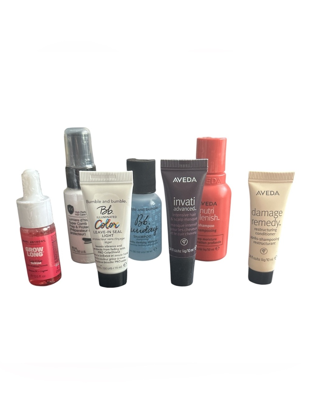 Aveda Bumble No 4 hair care bundle